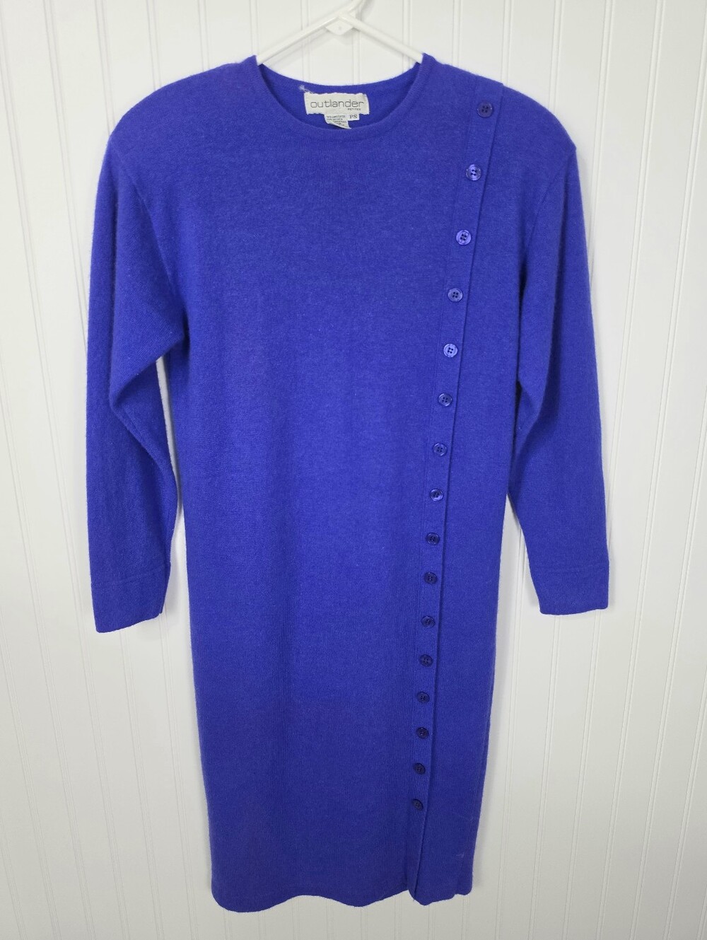 Outlander | Wool Long Sleeve Dress Small Petite